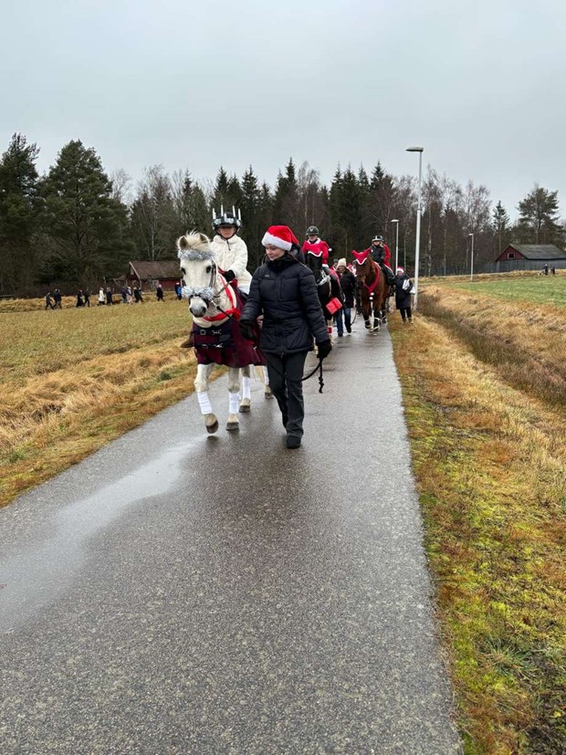 5:e ret med ridande luciatg i Grimslv