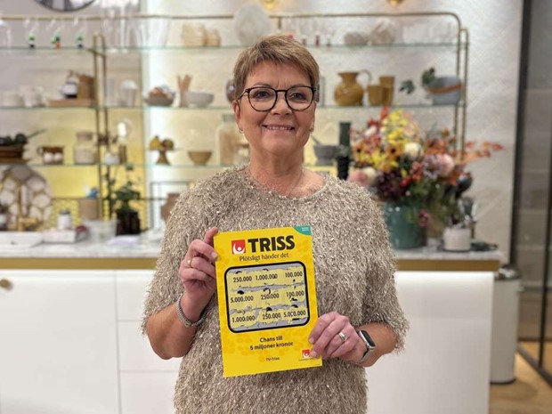 Carina skrapade fram en kvarts miljon kronor i tv