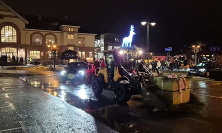 Tomteparaden var tillbaka