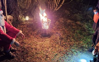 Hagaparken fylldes av tomtar och barn 