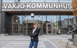 Kommunchefen g�r i pension: �V�xj� kommun har en mycket ljus framtid�