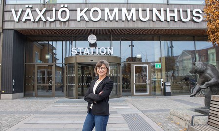 Kommunchefen g�r i pension: �V�xj� kommun har en mycket ljus framtid�