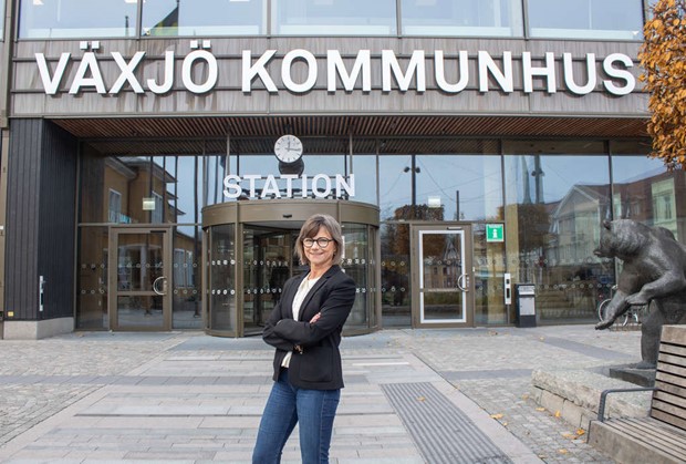 Kommunchefen g�r i pension: �V�xj� kommun har en mycket ljus framtid�