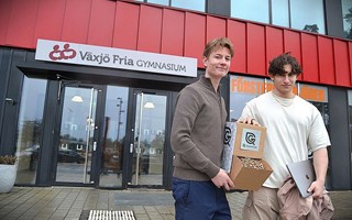 Rekordm�nga elever p� gymnasiet driver UF-f�retag i Kronoberg 