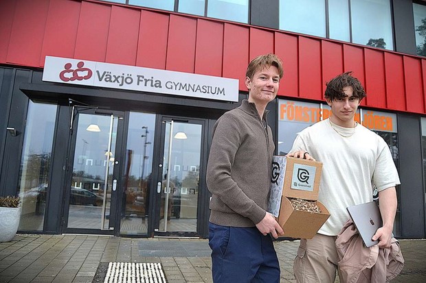 Rekordm�nga elever p� gymnasiet driver UF-f�retag i Kronoberg 