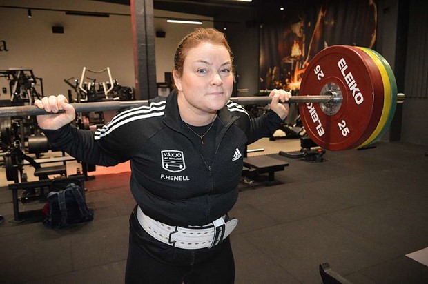 Frida Henell fr�n Gemla siktar mot EM � med nytt svenskt rekord i bagaget 