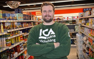 Carl Bergqvist tar �ver ICA i V�ckels�ng � �l�gger hela mitt hj�rta i butiken� 