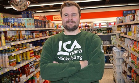 Carl Bergqvist tar �ver ICA i V�ckels�ng � �l�gger hela mitt hj�rta i butiken� 