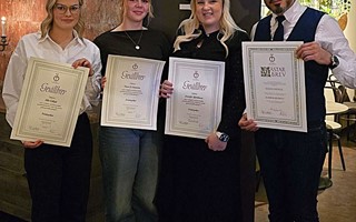 Lokala hantverkare fick ges�llbrev och m�starbrev