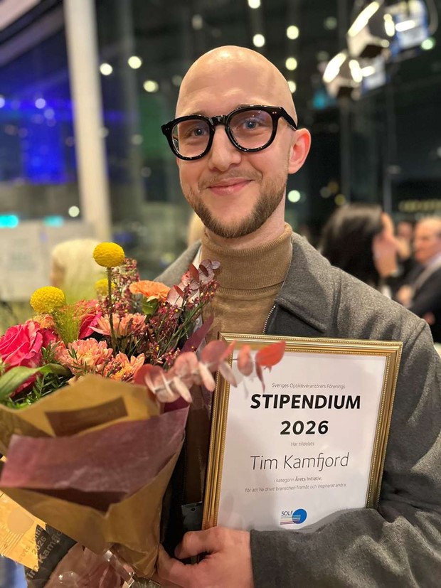 Tim Kamfjord prisas som �rets initiativ