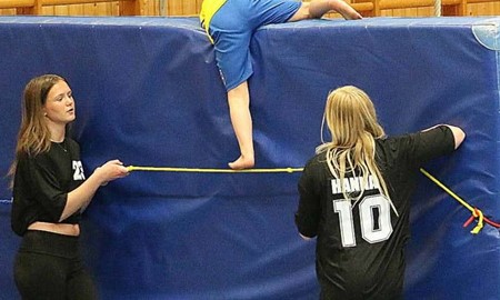 Gymnastiken lockar m�nga barn � �Det verkar vara en trend�