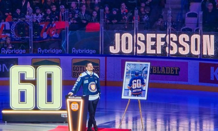 Erik Josefssons tr�ja hissad till taket i Vida Arena �Det �r ett finare avslut �n jag n�gonsin kunnat dr�mma om�