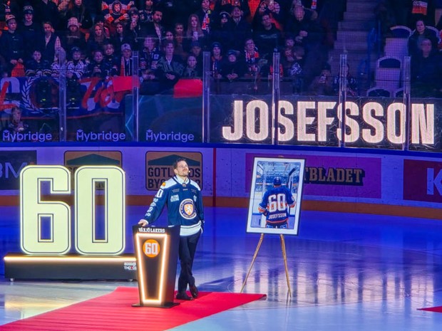 Erik Josefssons tr�ja hissad till taket i Vida Arena �Det �r ett finare avslut �n jag n�gonsin kunnat dr�mma om�
