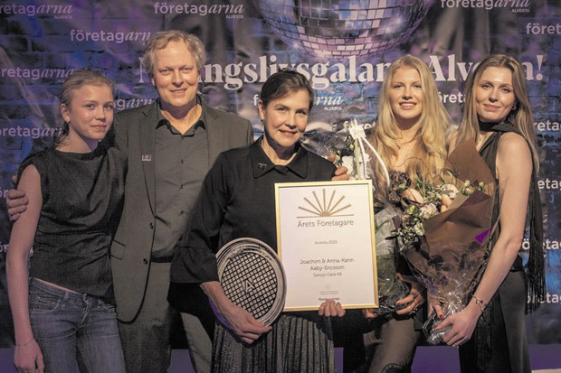 Alvestas n�ringsliv i fokus � en kv�ll f�r att hylla drivkraft och framg�ng