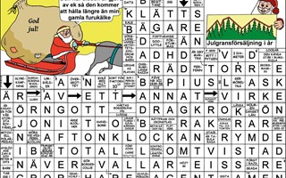 Krysset l�sning vecka 52, 2025