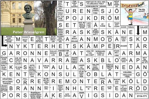 Krysset l�sning vecka 3, 2026