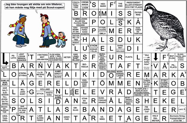 Krysset l�sning vecka 6, 2026