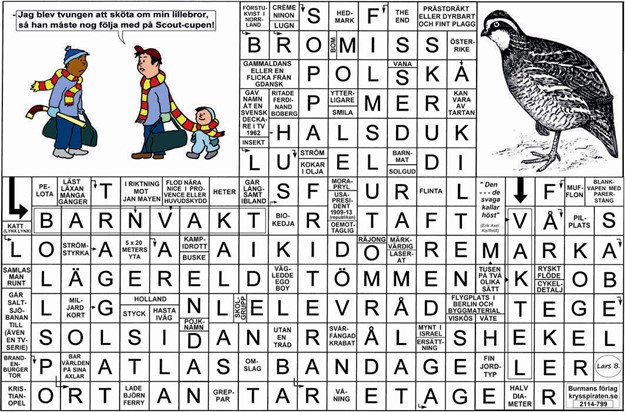 Krysset l�sning vecka 6, 2026