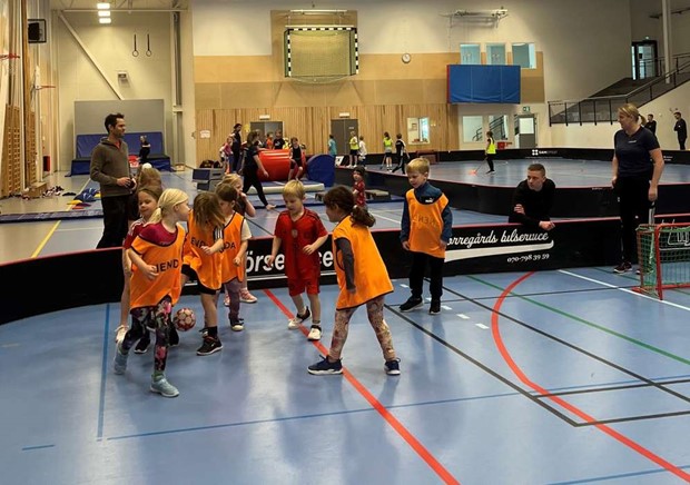 Idrottsdag i Moheda samlade barnen under sportlovet Idrottsdag i Moheda samlade barnen under sportlovet