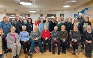 K�rdag i Moheda med gospel under gudstj�nst