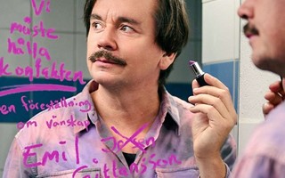 Emil Jensen i en f�rest�llning om v�nskap 