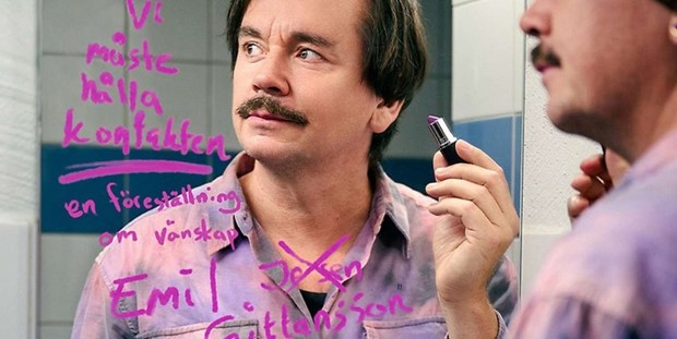 Emil Jensen i en föreställning om vänskap Emil Jensen i en föreställning om vänskap