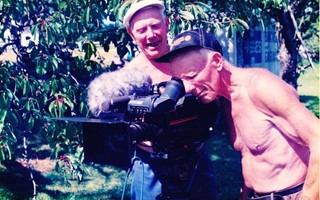 Duon bakom filmen om Erik och Sigvard p� Det fria ordets hus