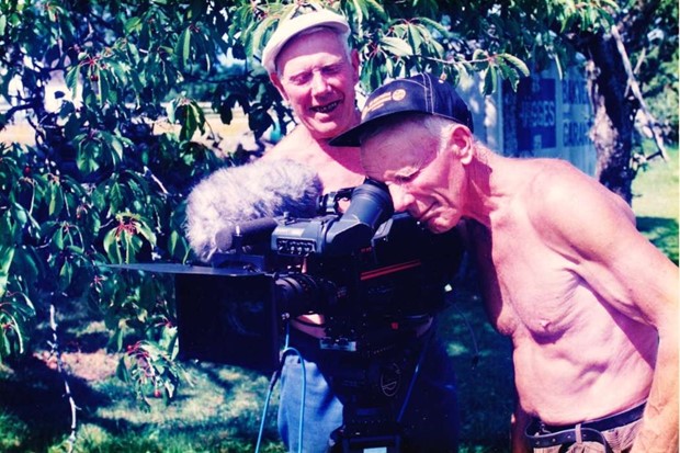 Duon bakom filmen om Erik och Sigvard p� Det fria ordets hus