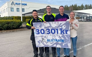Alutrade delar ut �ver 1,5 miljoner kronor till personalen