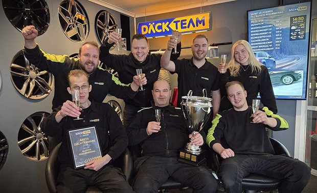 De har rullat hem titeln Årets Däckteamare 2025 De har rullat hem titeln Årets Däckteamare 2025
