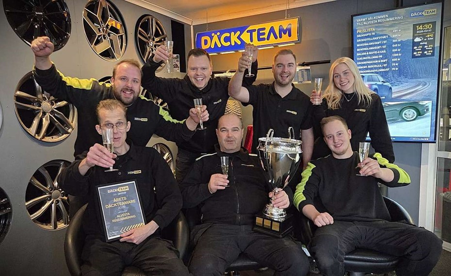 De har rullat hem titeln �rets D�ckteamare 2025