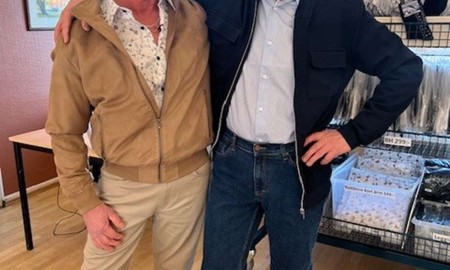 Modevisning lockade m�nga till Skruv � Seniorshop p� bes�k i Folkets hus