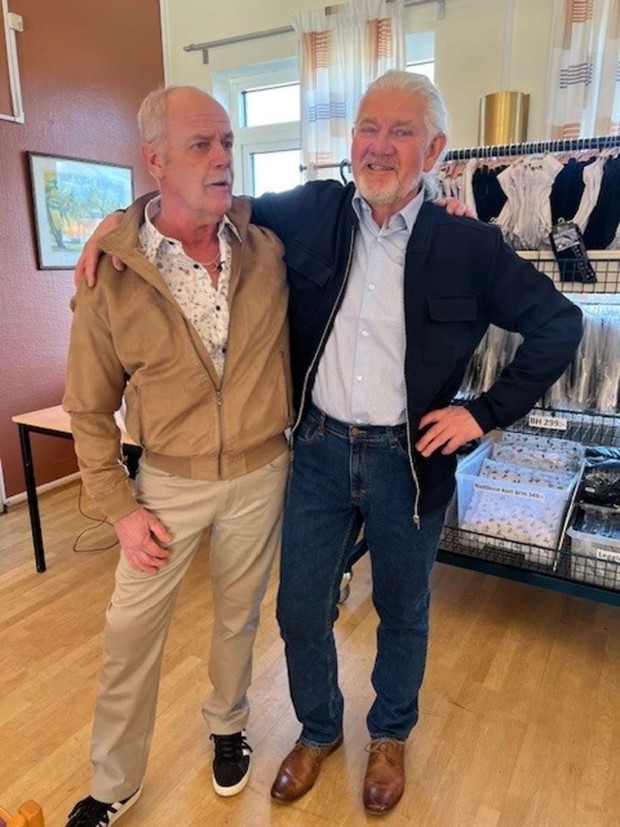 Modevisning lockade m�nga till Skruv � Seniorshop p� bes�k i Folkets hus