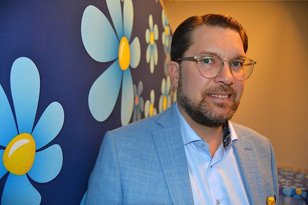Jimmie �kesson i V�xj�: �Vi kan sitta i ett bra f�rhandlingsl�ge om statsministerposten i h�st� 
