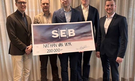 SEB Kronoberg fick tr�ffa bankens stipendiat 