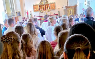 Rekordm�nga intr�den i V�xj� stift under 2025