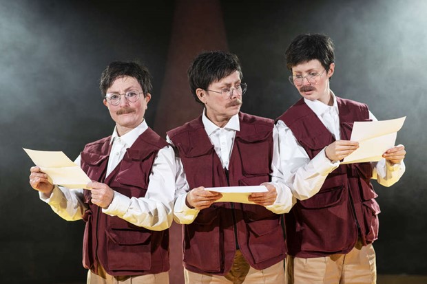 Klurig musikteater f�r barn om hur en kris kan bli starten f�r n�got nytt