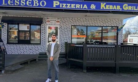 Ung och driven tar �ver pizzeria 