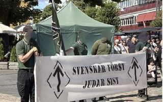 Nazist frias fr�n hets mot judar p� Karl-Oskardagarna