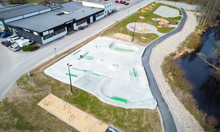 Den nya aktivitetsparken ska invigas