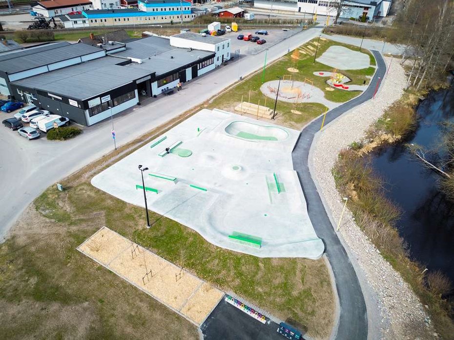 Den nya aktivitetsparken ska invigas