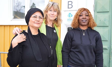 Spr�k och v�rd i kombination � �Tacksamma f�r m�jligheten�