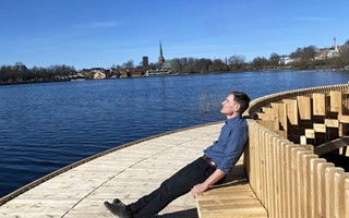 De nya sp�ngerna pryder V�xj�sj�n