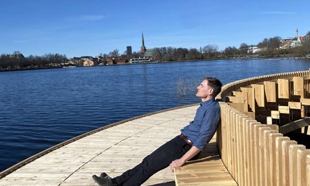 De nya sp�ngerna pryder V�xj�sj�n