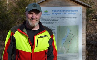 H�r v�xer b�de skog och f�rst�else� Lennarts arbete har gett resultat