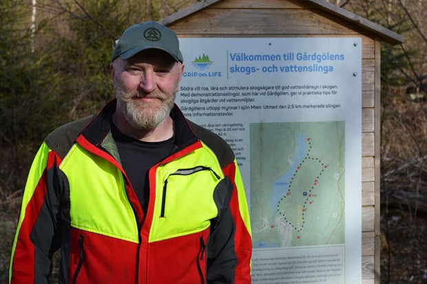 H�r v�xer b�de skog och f�rst�else� Lennarts arbete har gett resultat