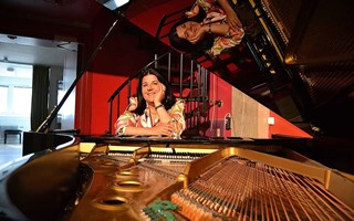 Spela piano har varit Marlys stora passion i 55 �r: �Jag kommer aldrig sluta spela�
