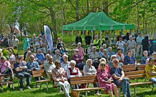 Hagaparken fylldes av s�ng  n�r nationaldagen firades 