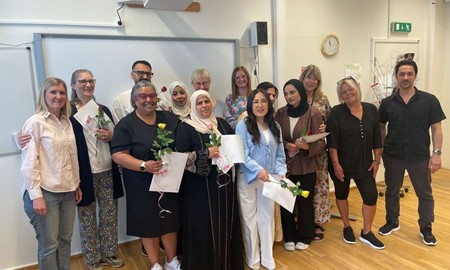 F�rsta utbildade undersk�terskorna klara i Lessebo kommun