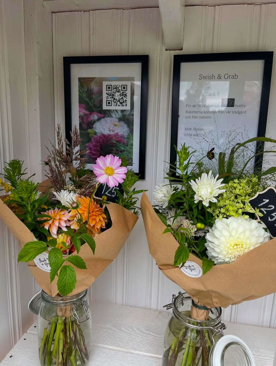 Floristkursen blev startskottet f�r Jennies blomsterdr�m